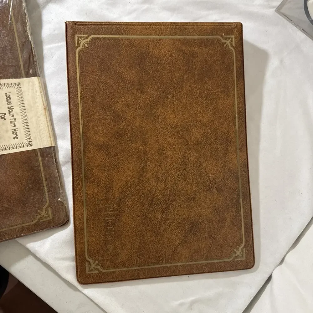 Lot Of 2 Vintage 20th Century Photo Album 13” x 9” x 1-1/2” - deluxe promotion